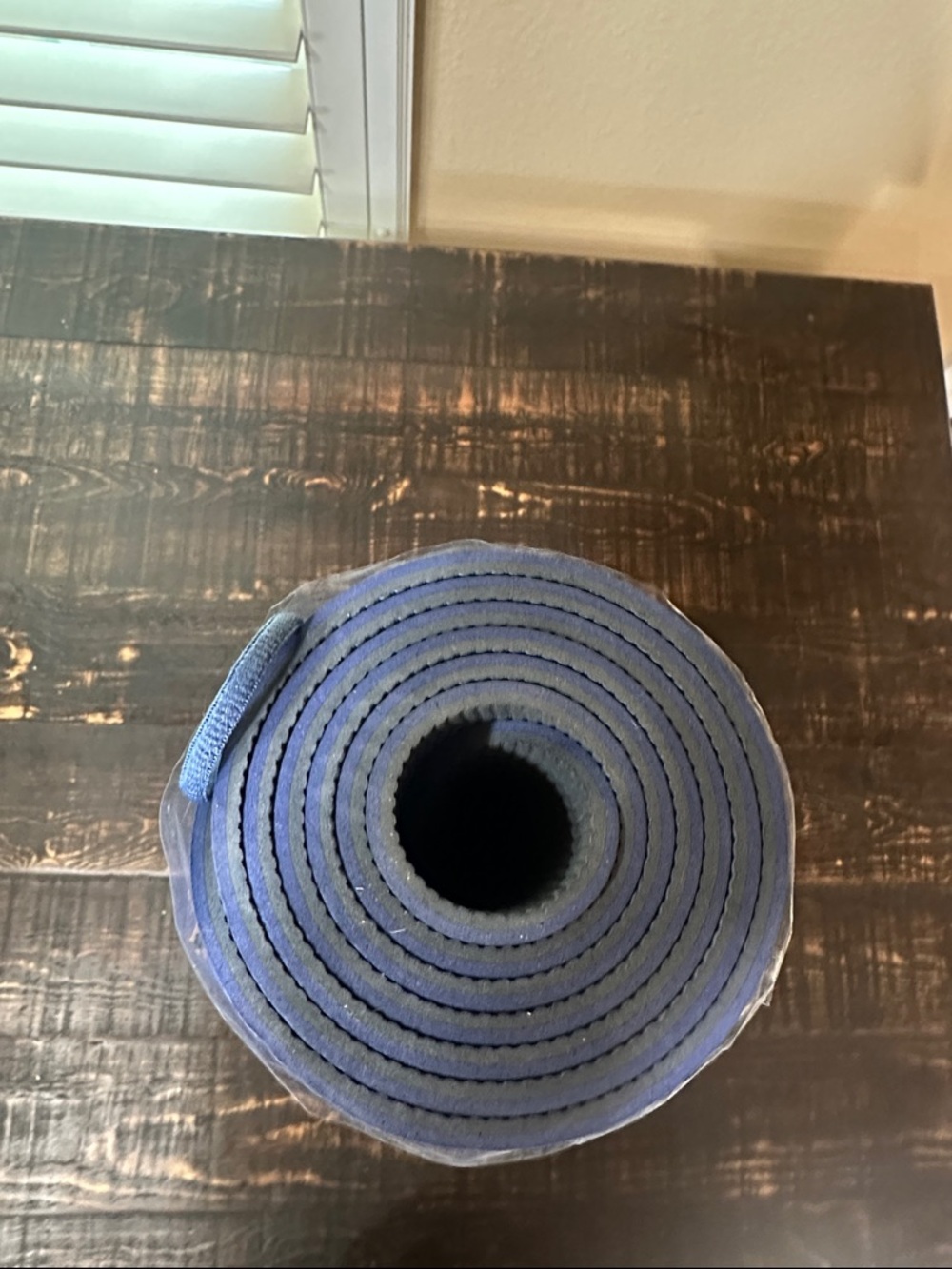 Nautilus Navy Yoga Mat - Picture 4 of 4